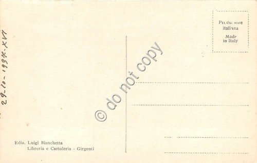 Cartolina Girgenti Chiesa di San Giorgio la Porta | Immagine Gallery 2