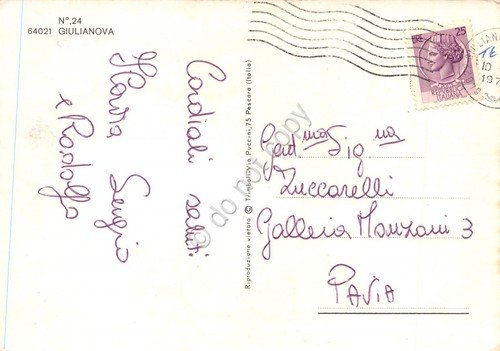 Cartolina Giulianova vedute anni '70 (Teramo) | Immagine Gallery 2