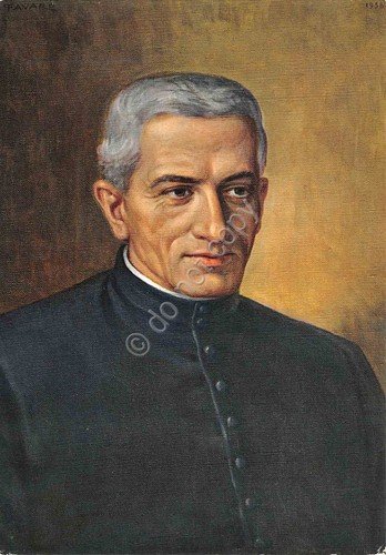 Cartolina Giuseppe Alamanno Fondatore Missionari della Consolata