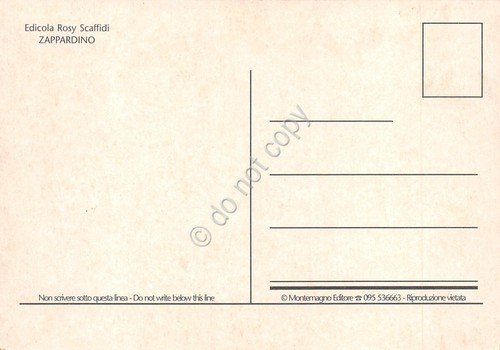 Cartolina Gliaca di Piraino Torre delle Ciavole