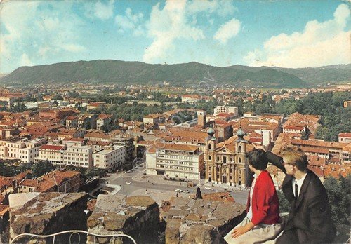 Cartolina Gorizia Panorama animata 1962 sporca | Immagine Gallery 1