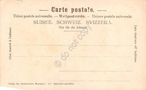Cartolina Goschenen Ausflug nach