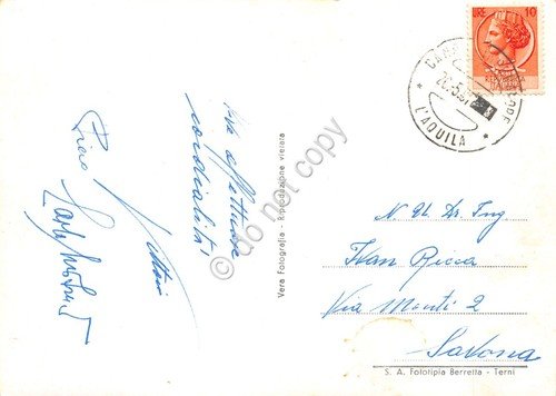 Cartolina Gran Sasso d'Italia Abruzzo Osservatorio Astronomico 1957 | Immagine Gallery 2