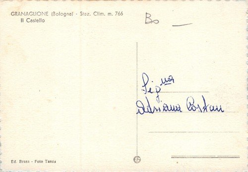 Cartolina Granaglione Castello (Bologna) | Immagine Gallery 2