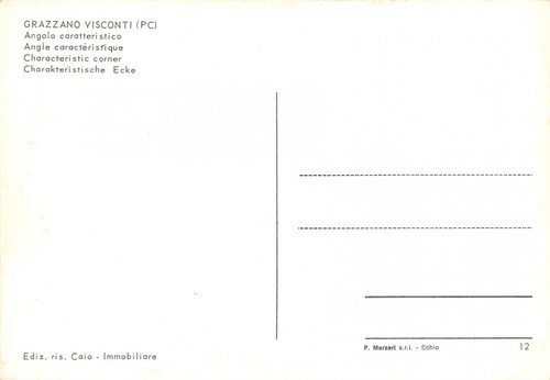 Cartolina Grazzano Visconti angolo caratteristico | Immagine Gallery 2