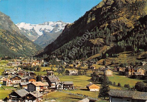 Cartolina Gressoney St. Jean Panorama 1987 (Aosta) | Immagine principale