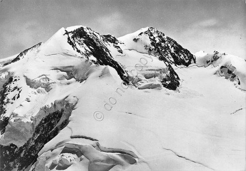 Cartolina Gruppo del Monte Rosa 1958