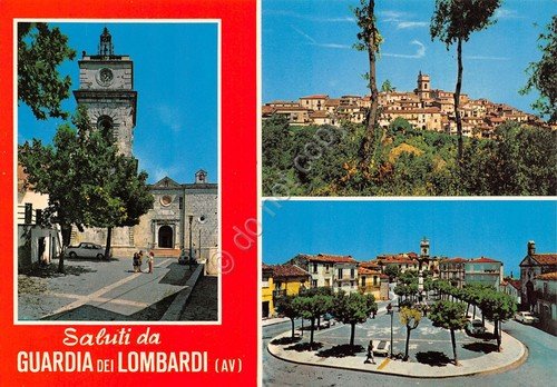 Cartolina Guardia dei Lombardi vedute (Avellino) | Immagine principale