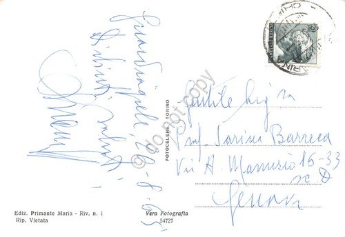 Cartolina Guardiagrele Duomo S. Maria Maggiore dall'alto auto 1965 | Immagine Gallery 2