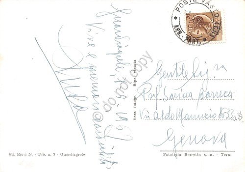 Cartolina Guardiagrele Portale di San Francesco anni '60 | Immagine Gallery 2