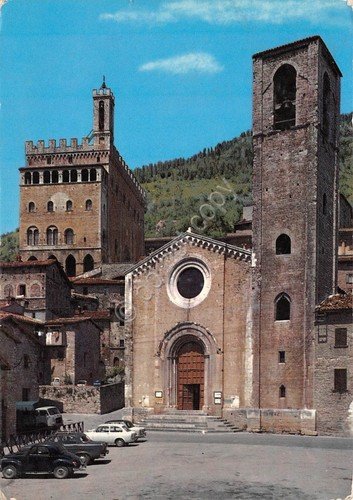 Cartolina Gubbio Chiesa San Giovanni e Palazzo dei Consoli 1971 …
