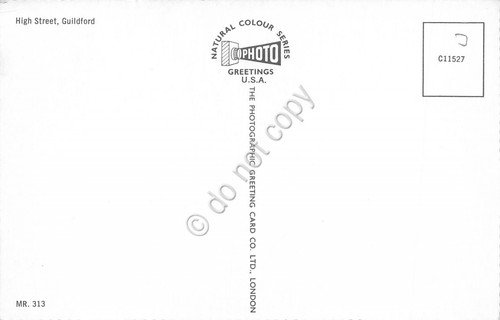 Cartolina Guilford High Street