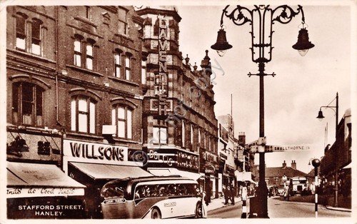 Cartolina Hanley Stafford Street Willson Lavendesh 1956 | Immagine principale