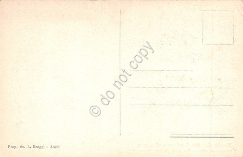 Cartolina Hospice du Petit Saint Bernard animata neve anni '30