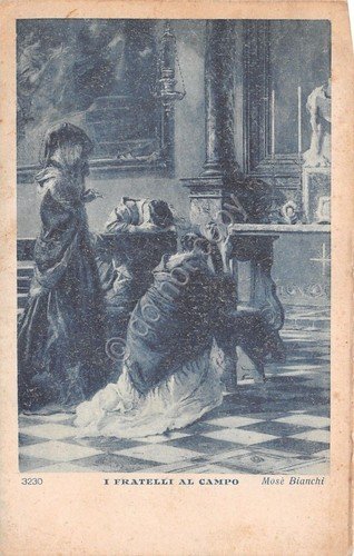 Cartolina I Fratelli al Campo Mosè Bianchi Illustrata 1931 | Immagine principale