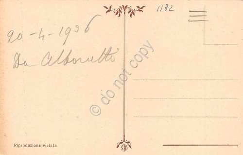 Cartolina Iglesias Maureddu costumi Sardi 1936