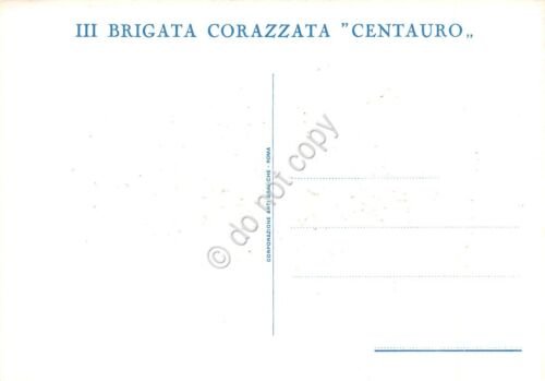 Cartolina III Brigata Corazzata Centauro stemma