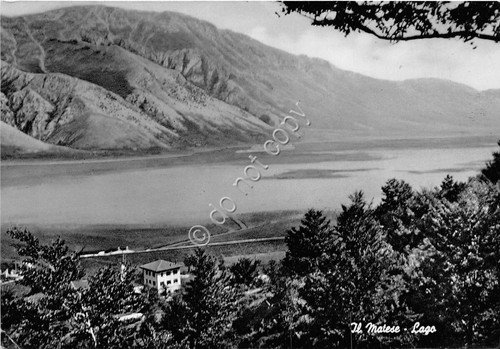 Cartolina Il Matese - Lago - Palazzina - 1955 (Caserta)