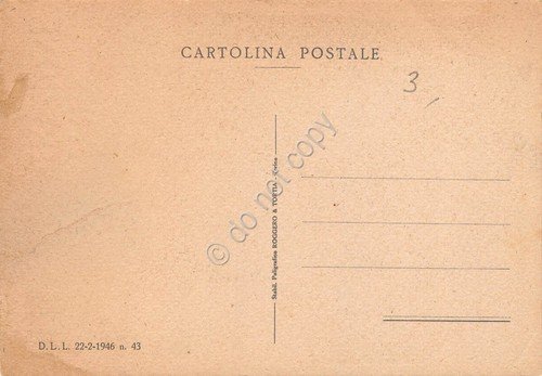 Cartolina Illustrata Brini Prestito della Ricostruzione 1946
