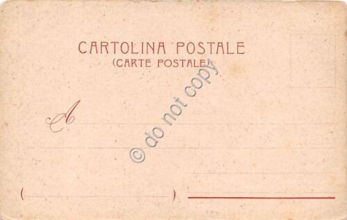 Cartolina Illustrata Frascati Villa Torlonia Cascata