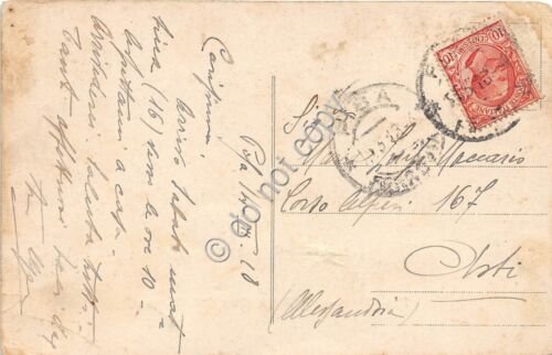 Cartolina Illustrata Pisa Piazza dei Cavalieri Chiesa S. Stefano 1918