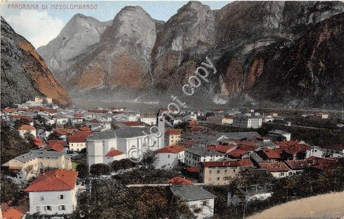 Cartolina Illustrata Trento anni '20 | Immagine principale