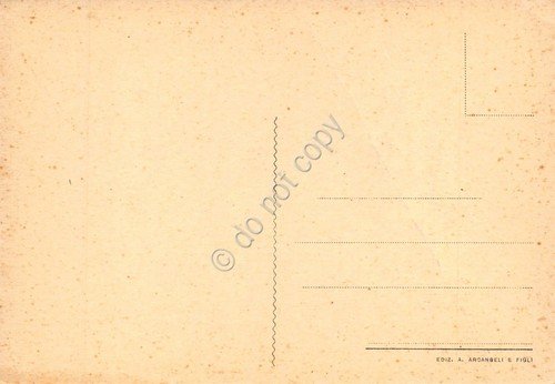 Cartolina Imola Palazzo Comunale animata auto d'epoca grinza | Immagine Gallery 2