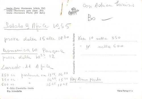 Cartolina Imola Porta Montanara (Bologna) | Immagine Gallery 2