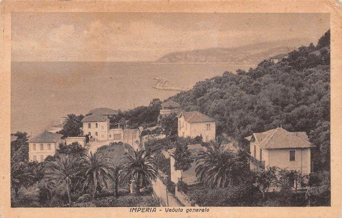 Cartolina Imperia Panorama 1948