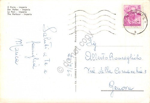 Cartolina Imperia Porto 1965 | Immagine Gallery 2