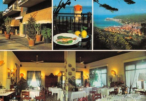 Cartolina Imperia Ristorante Nannina vedutine