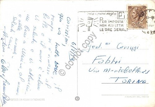 Cartolina Imperia vedutine 1959 | Immagine Gallery 2