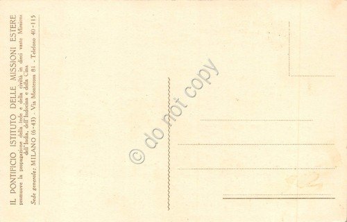 Cartolina India Mausoleo Maomettano Serie V n. 13 Istituto Missioni … | Immagine Gallery 2