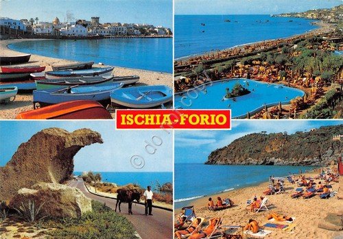 Cartolina Ischia Forio vedutine 1986 (Napoli) | Immagine principale