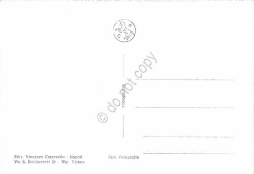 Cartolina Ischia mappa dell'isola con località