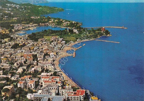 Cartolina Ischia Panorama aereo (Napoli)