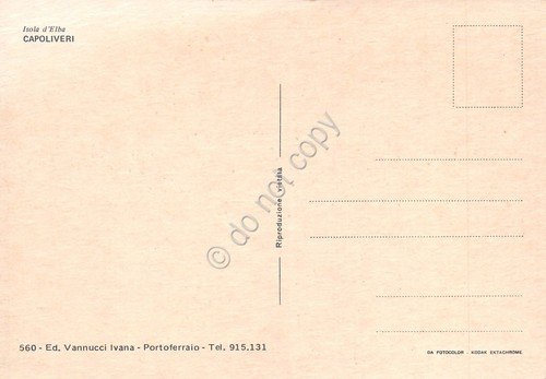 Cartolina Isola d'Elba Capoliveri vedute varie spiaggia case anni '70 | Immagine Gallery 2