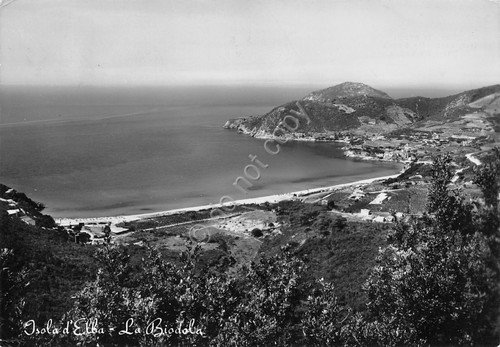 Cartolina Isola d'Elba La Biodola dall'alto 1961 | Immagine principale