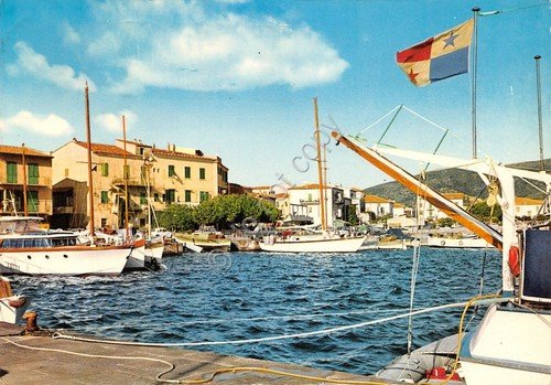 Cartolina Isola d' Elba Marina di Campo il porto 1971 …