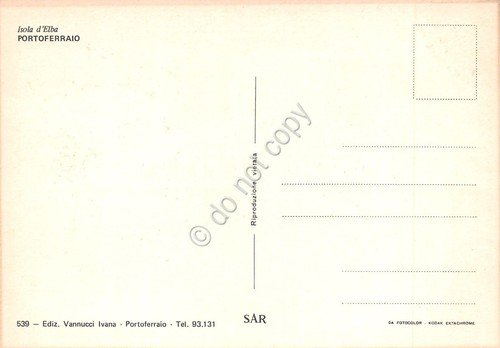Cartolina Isola d'Elba Portoferraio panorama e case anni '90 ED … | Immagine Gallery 2