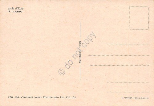 Cartolina Isola d'Elba S. Ilario case anni '70 | Immagine Gallery 2