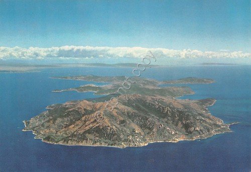 Cartolina Isola d'Elba veduta aerea anni '70 | Immagine principale
