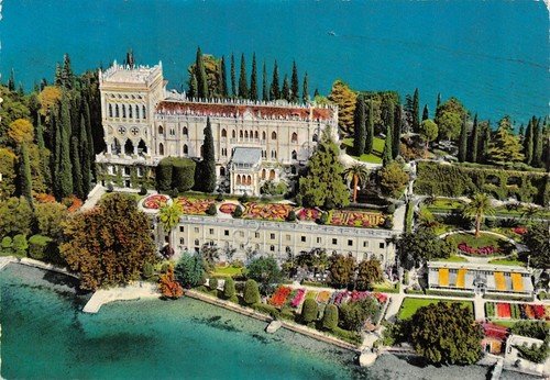 Cartolina Isola di Garda veduta aerea 1966 | Immagine principale