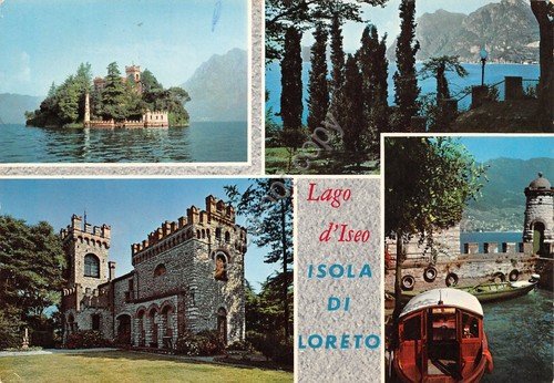 Cartolina Isola di Loreto vedute varie 1976 (Brescia) | Immagine principale