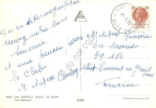 Cartolina Isola di Loreto vedute varie 1976 (Brescia) | Immagine Gallery 2