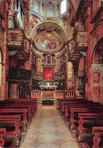Cartolina Isola San Giulio Basilica Interno | Immagine principale