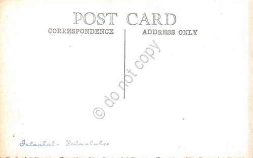 Cartolina Istanbul Dolmabahca panorama fotocartolina | Immagine Gallery 2