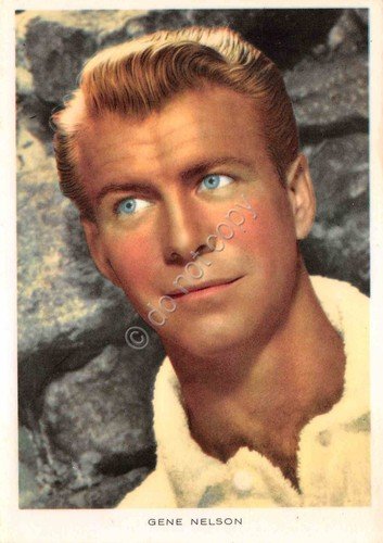 Cartolina Jene Nelson ballerino attore cantante dancer actor singer