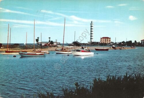 Cartolina Jesolo Lido il Faro 1962 (Venezia)