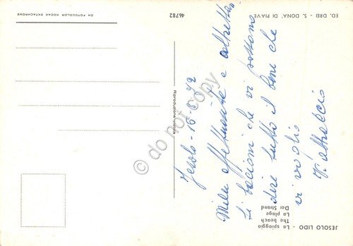 Cartolina Jesolo Lido Spiaggia 1972 | Immagine Gallery 2